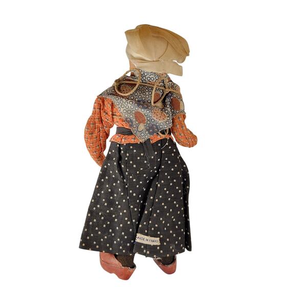 Ravca France Original B.Ravca Normandie 10" Cloth Doll Handmade Fabric Tag - Picture 2 of 16